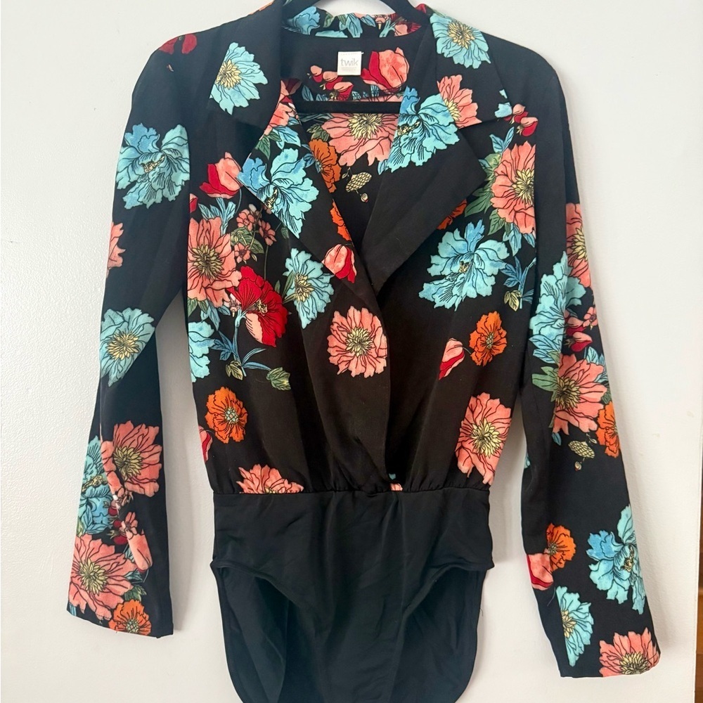 Twik Vibrant Floral Pattern Top